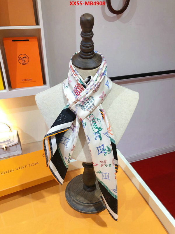 Scarf-LV best quality fake ID: MB4908 $: 55USD