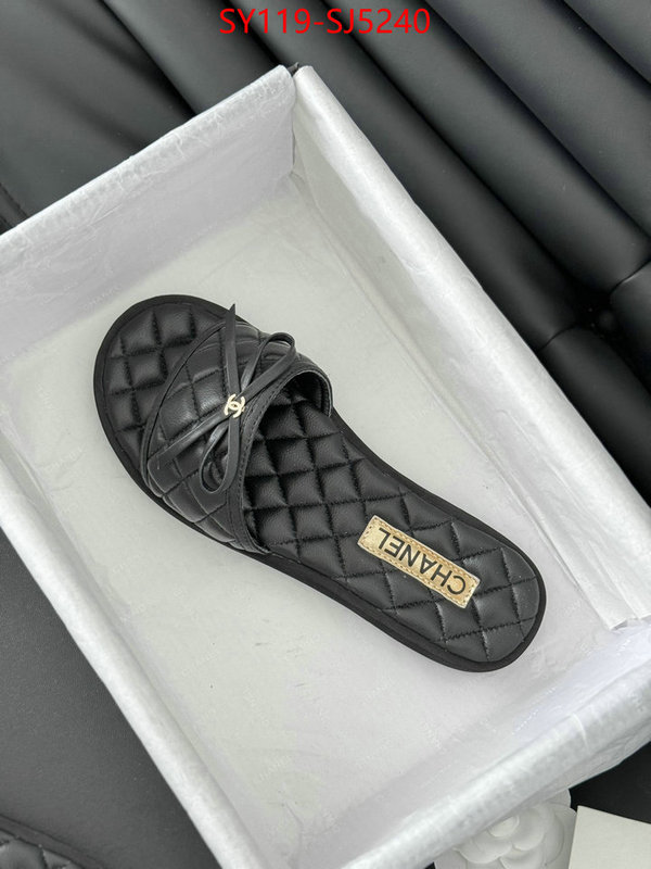 Women Shoes-Chanel best quality fake ID: SJ5240 $: 119USD