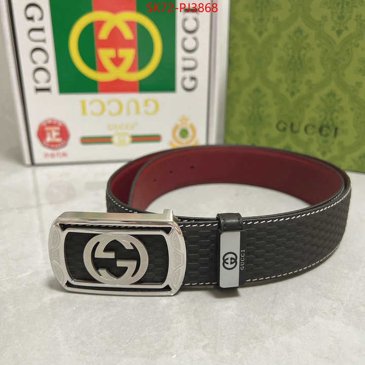 Belts-Gucci replica 1:1 high quality ID: PJ3868 $: 72USD