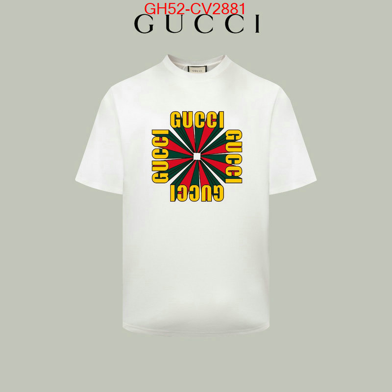 Clothing-Gucci the top ultimate knockoff ID: CV2881 $: 52USD