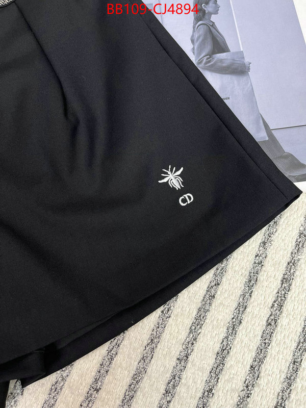 Clothing-Dior best wholesale replica ID: CJ4894 $: 109USD