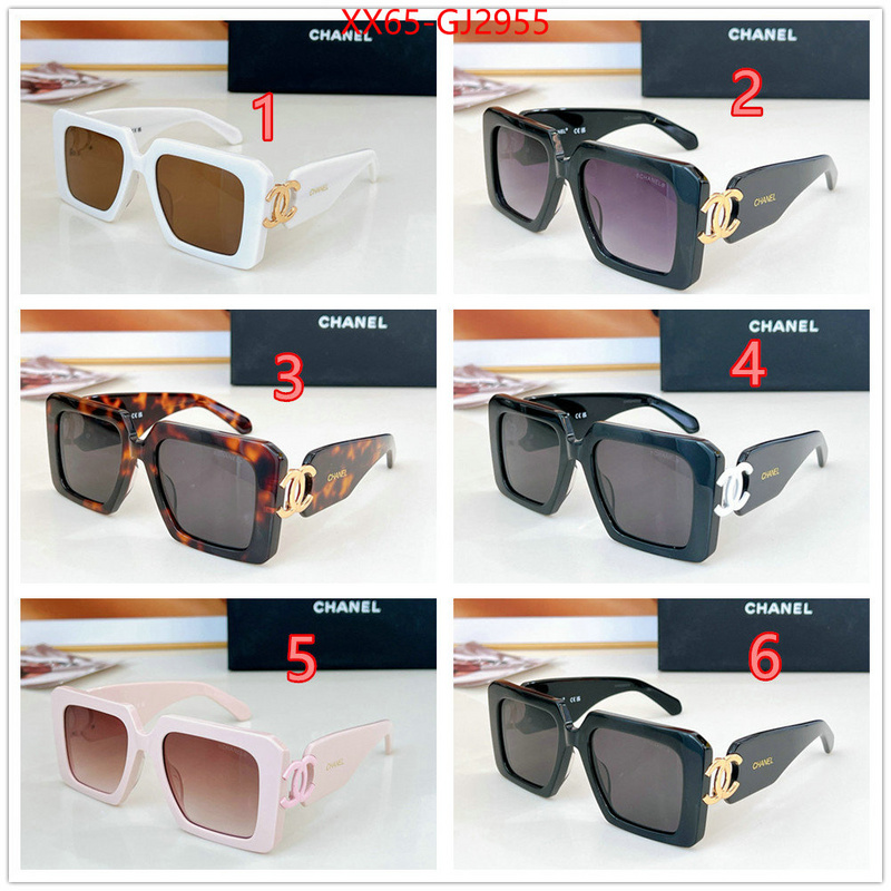 Glasses-Chanel best website for replica ID: GJ2955 $: 65USD