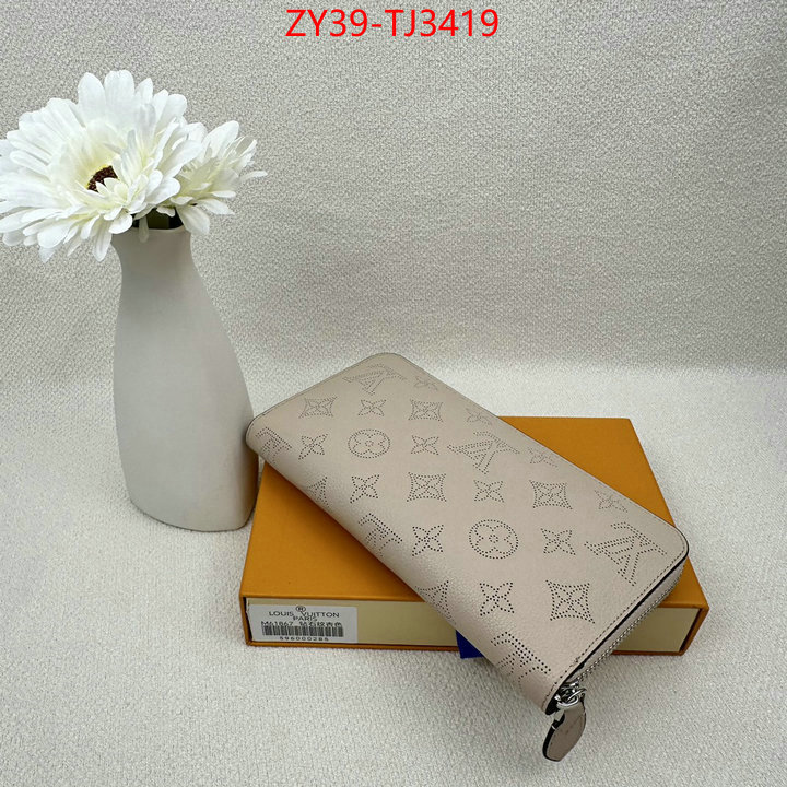 LV Bags(4A)-Wallet luxury fashion replica designers ID: TJ3419 $: 39USD,