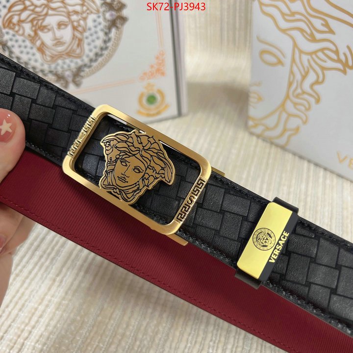 Belts-Versace top perfect fake ID: PJ3943 $: 72USD