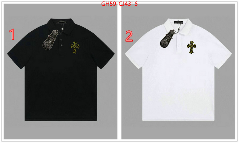 Clothing-Chrome Hearts where can i buy ID: CJ4316 $: 59USD