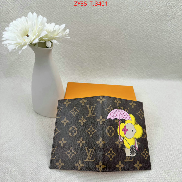 LV Bags(4A)-Wallet 1:1 clone ID: TJ3401 $: 35USD,