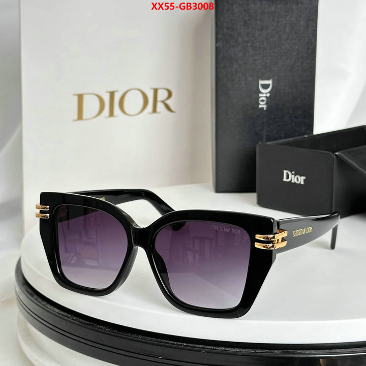 Glasses-Dior top quality designer replica ID: GB3008 $: 55USD