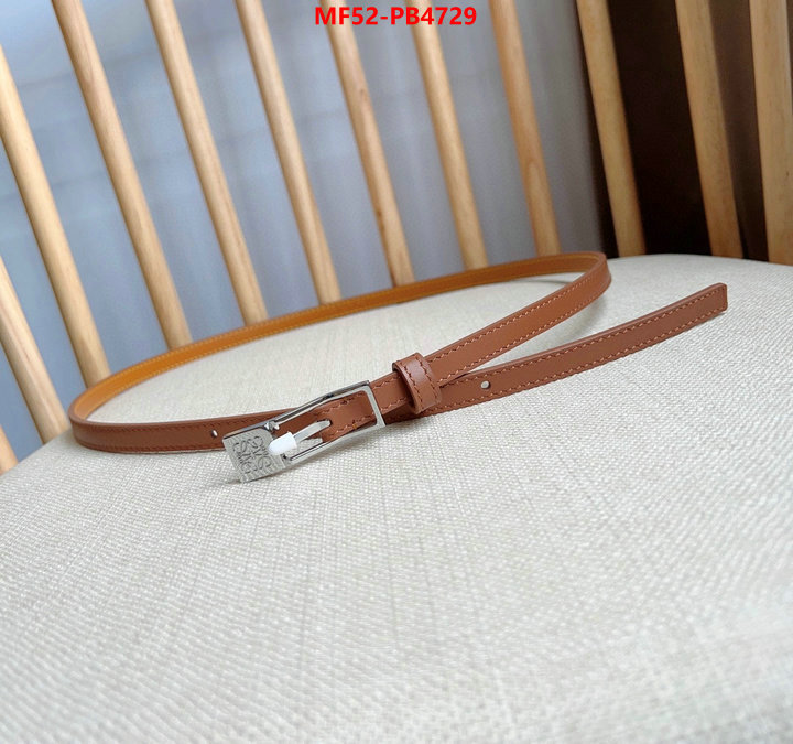 Belts-Loewe wholesale china ID: PB4729 $: 52USD