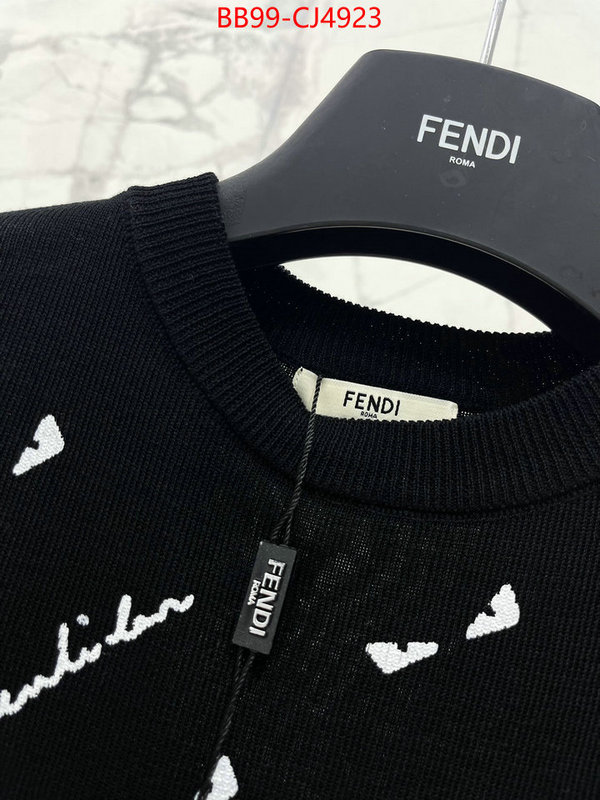 Clothing-Fendi luxury cheap replica ID: CJ4923 $: 99USD