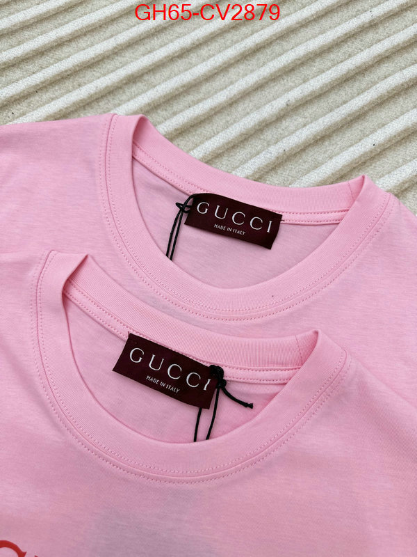 Clothing-Gucci what 1:1 replica ID: CV2879 $: 65USD
