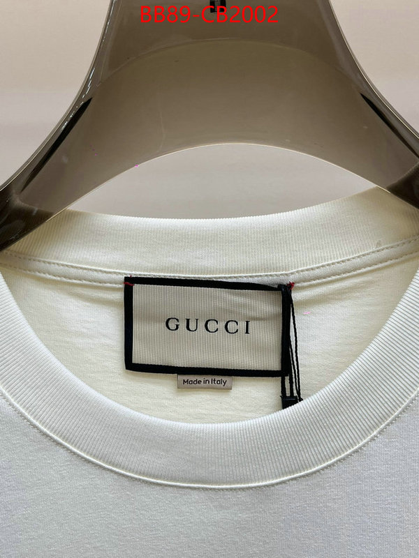 Clothing-Gucci replica aaaaa+ designer ID: CB2002 $: 89USD