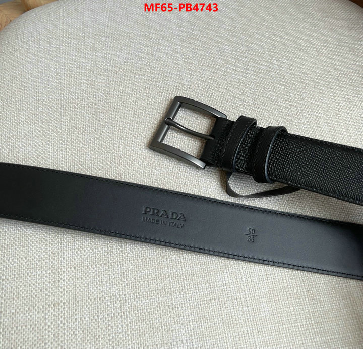 Belts-Prada luxury ID: PB4743 $: 65USD