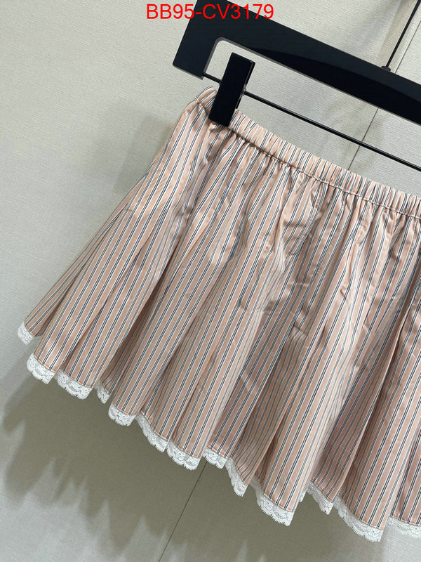 Clothing-MIU MIU designer 7 star replica ID: CV3179 $: 95USD