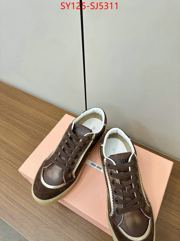 Women Shoes-Miu Miu aaaaa replica ID: SJ5311 $: 125USD