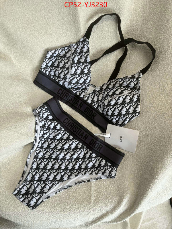 Swimsuit-Dior top designer replica ID: YJ3230 $: 52USD