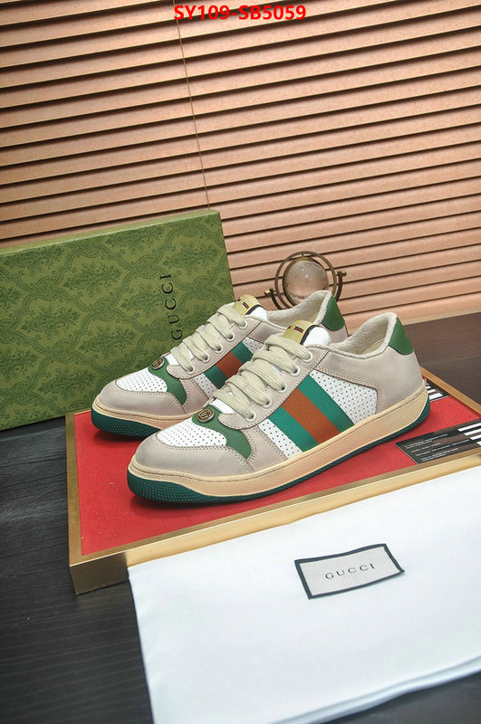 Men Shoes-Gucci good quality replica ID: SB5059 $: 109USD