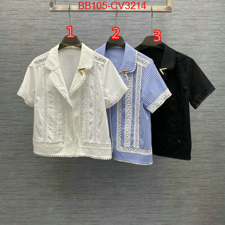 Clothing-Valentino top grade ID: CV3214 $: 105USD