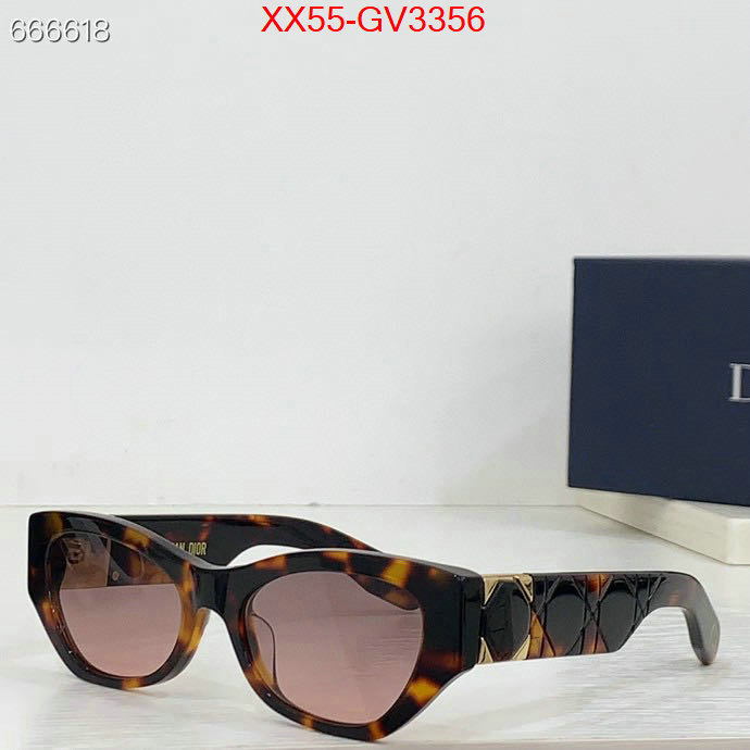 Glasses-Dior 2024 perfect replica designer ID: GV3356 $: 55USD