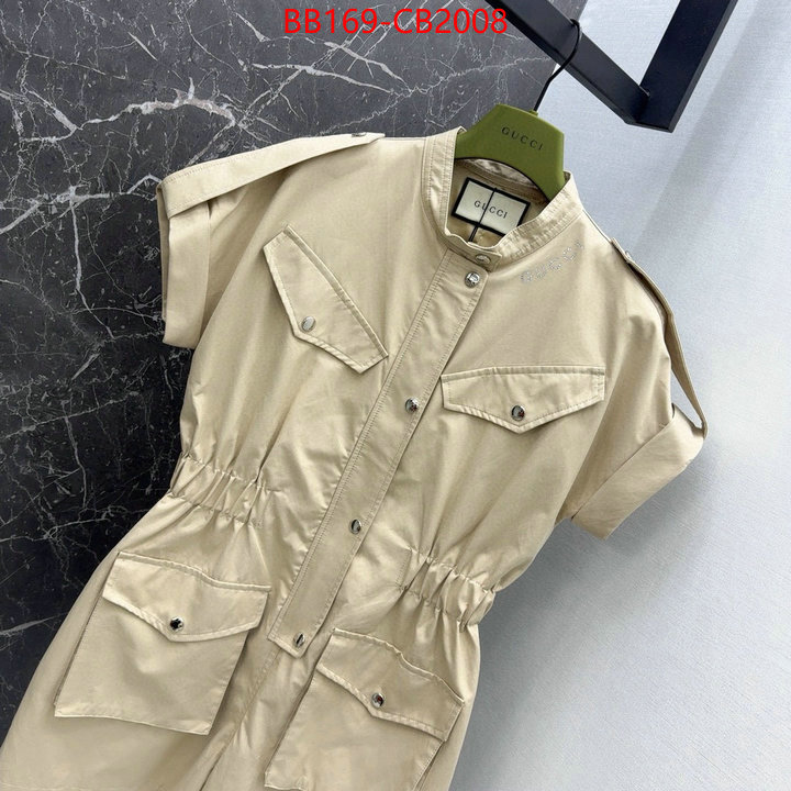 Clothing-Gucci same as original ID: CB2008 $: 169USD