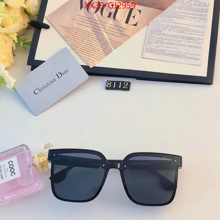 Glasses-Dior where to buy the best replica ID: GJ2959 $: 39USD