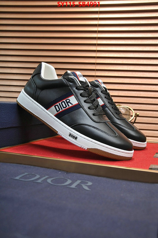 Men shoes-Dior fake designer ID: SB4991 $: 115USD