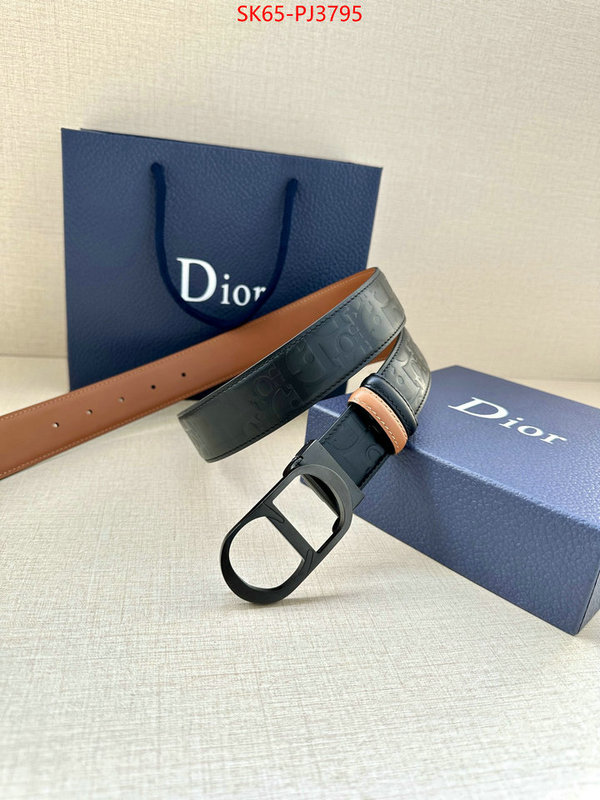 Belts-Dior top fake designer ID: PJ3795 $: 65USD