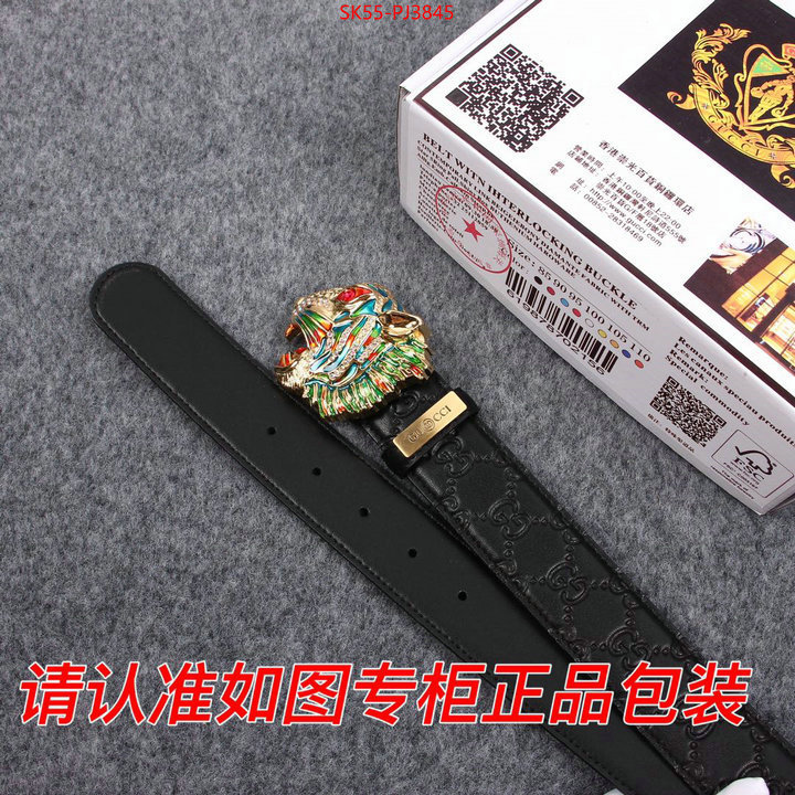 Belts-Gucci best fake ID: PJ3845 $: 55USD