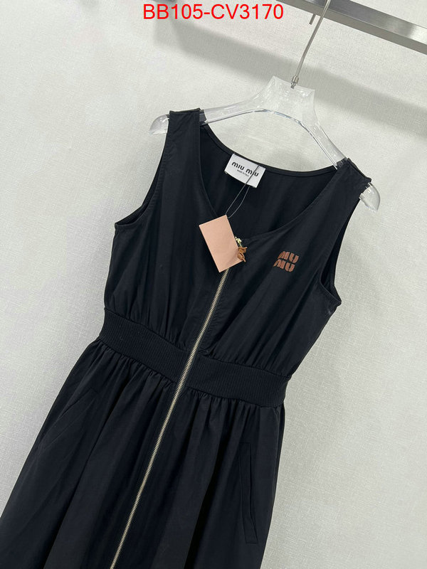 Clothing-MIU MIU where to buy ID: CV3170 $: 105USD