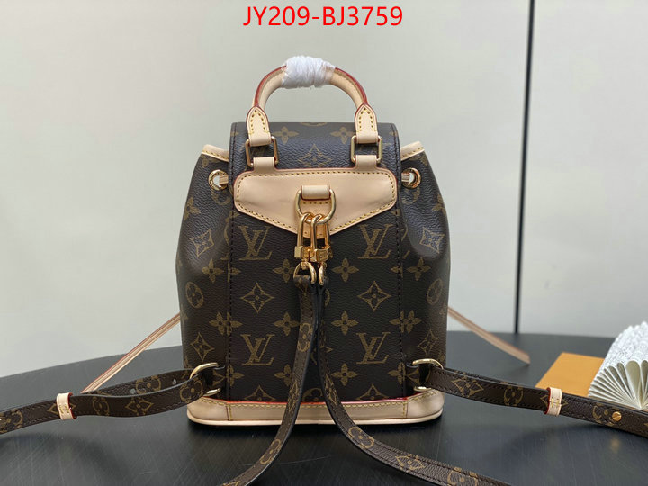 LV Bags(TOP)-Backpack- perfect quality designer replica ID: BJ3759 $: 209USD,