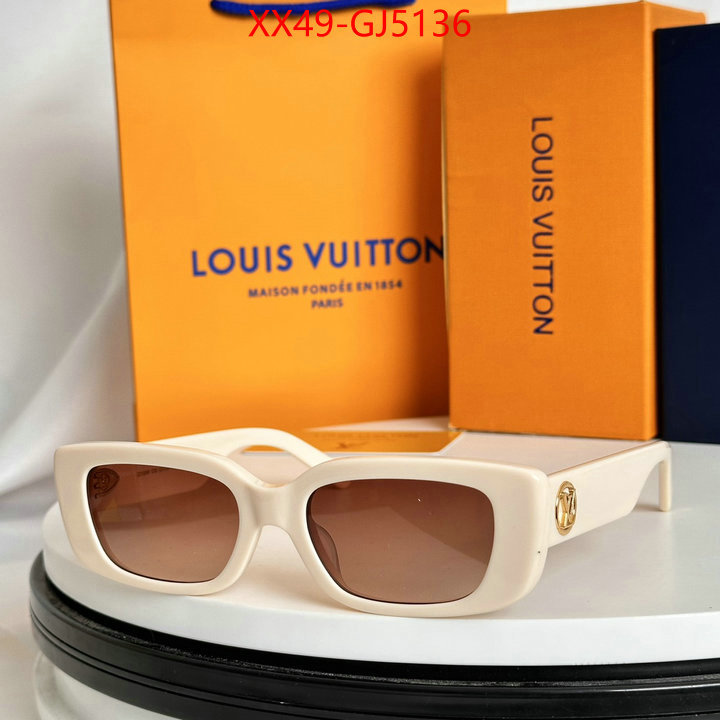 Glasses-LV best quality fake ID: GJ5136 $: 49USD