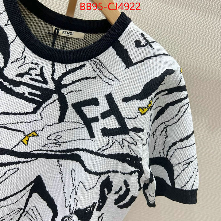 Clothing-Fendi online from china ID: CJ4922 $: 95USD