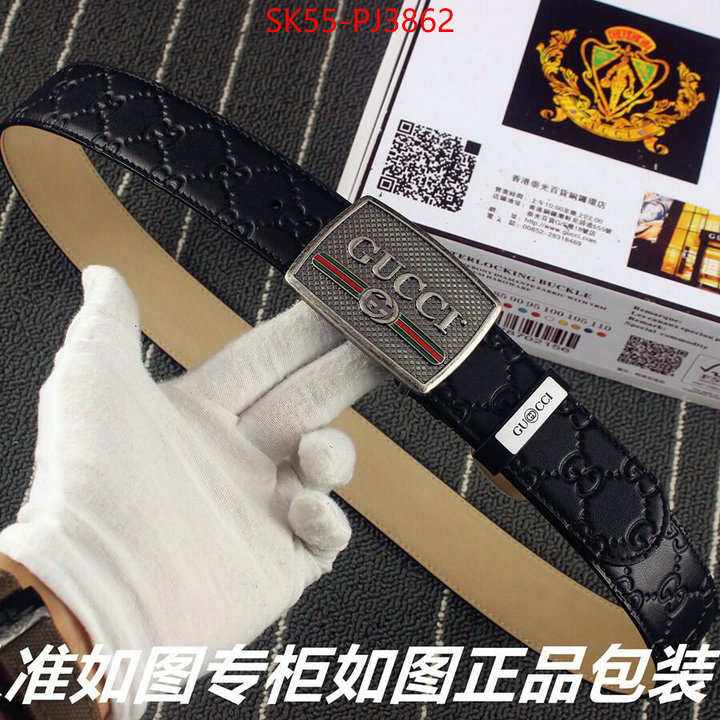 Belts-Gucci where to buy ID: PJ3862 $: 55USD