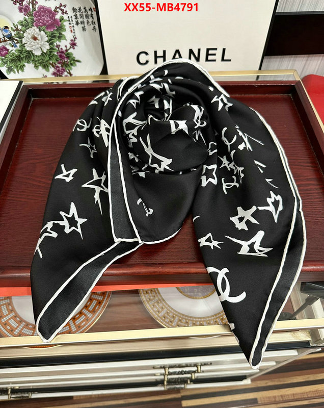 Scarf-Chanel fake designer ID: MB4791 $: 55USD