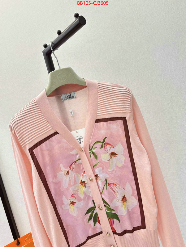 Clothing-Hermes best quality fake ID: CJ3605 $: 105USD