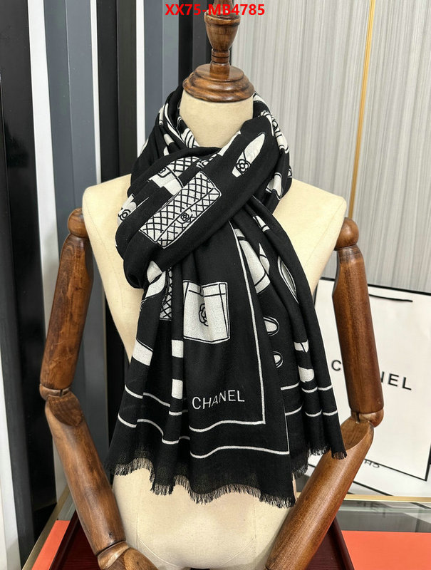 Scarf-Chanel hot sale ID: MB4785 $: 75USD