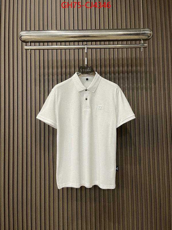 Clothing-Fendi perfect quality designer replica ID: CJ4346 $: 75USD