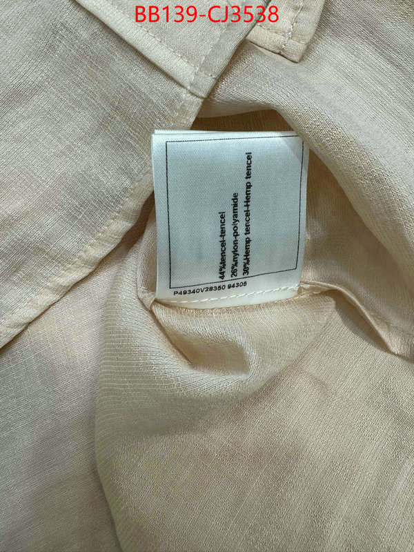 Clothing-Chanel wholesale designer shop ID: CJ3538 $: 139USD