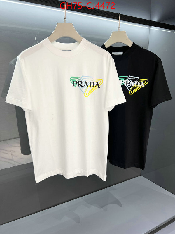 Clothing-Prada sell high quality ID: CJ4472 $: 75USD