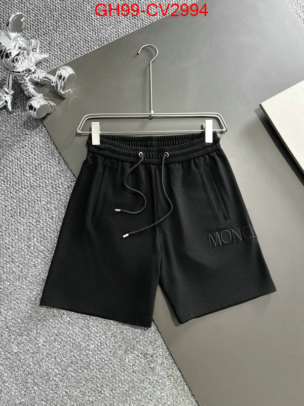Clothing-Moncler designer wholesale replica ID: CV2994 $: 99USD