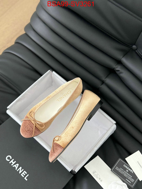 Women Shoes-Chanel copy aaaaa ID: SV3261 $: 99USD
