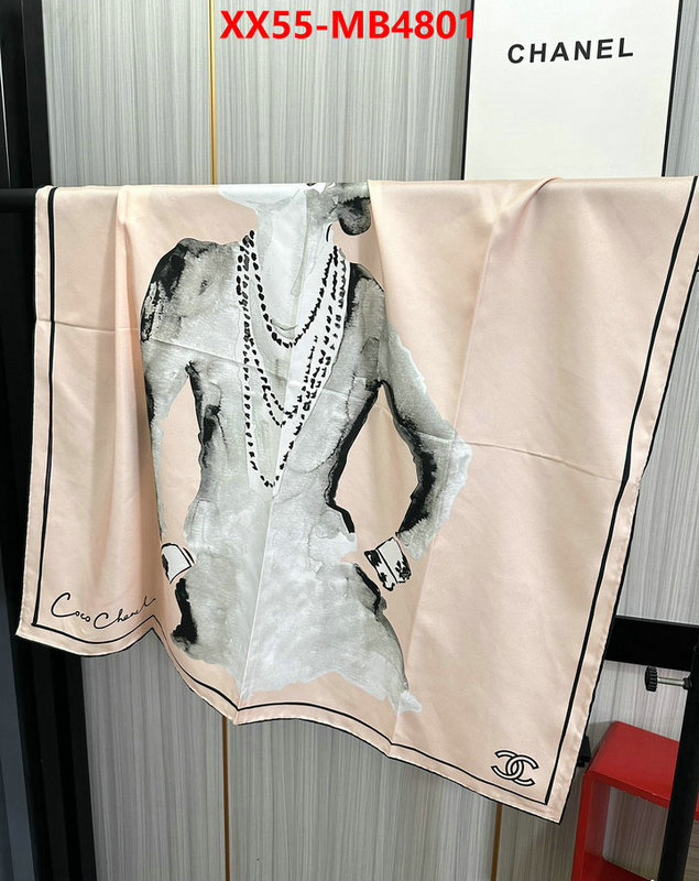 Scarf-Chanel top quality website ID: MB4801 $: 55USD