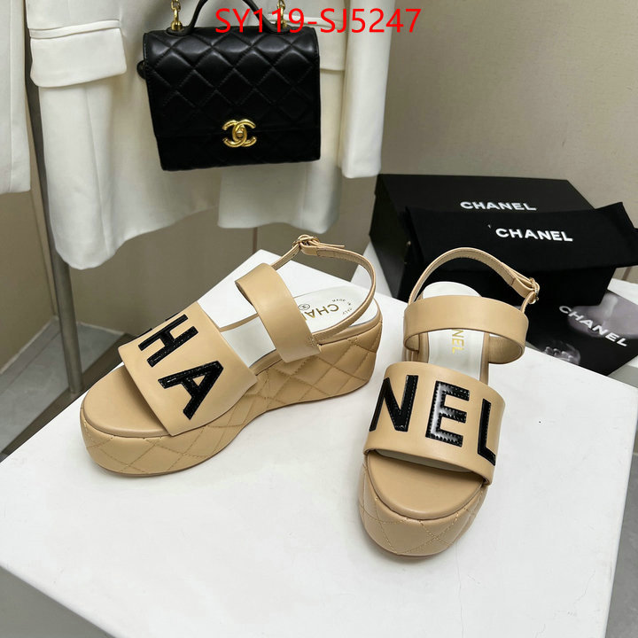 Women Shoes-Chanel what are the best replica ID: SJ5247 $: 119USD