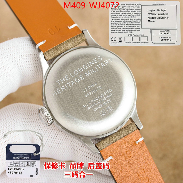 Watch(TOP)-Longines quality aaaaa replica ID: WJ4072 $: 409USD
