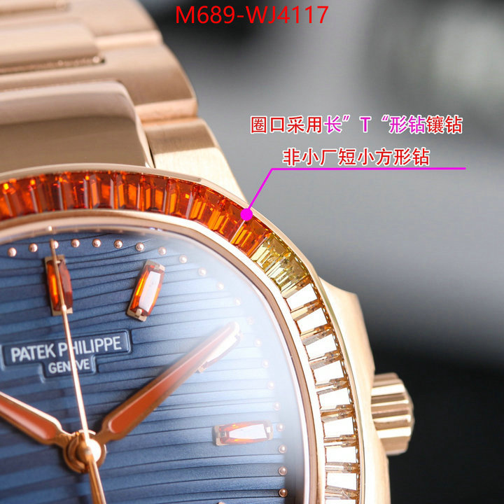 Watch(TOP)-Patek Philippe from china 2024 ID: WJ4117 $: 689USD