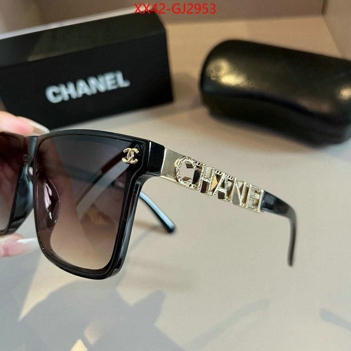 Glasses-Chanel where can you buy replica ID: GJ2953 $: 42USD