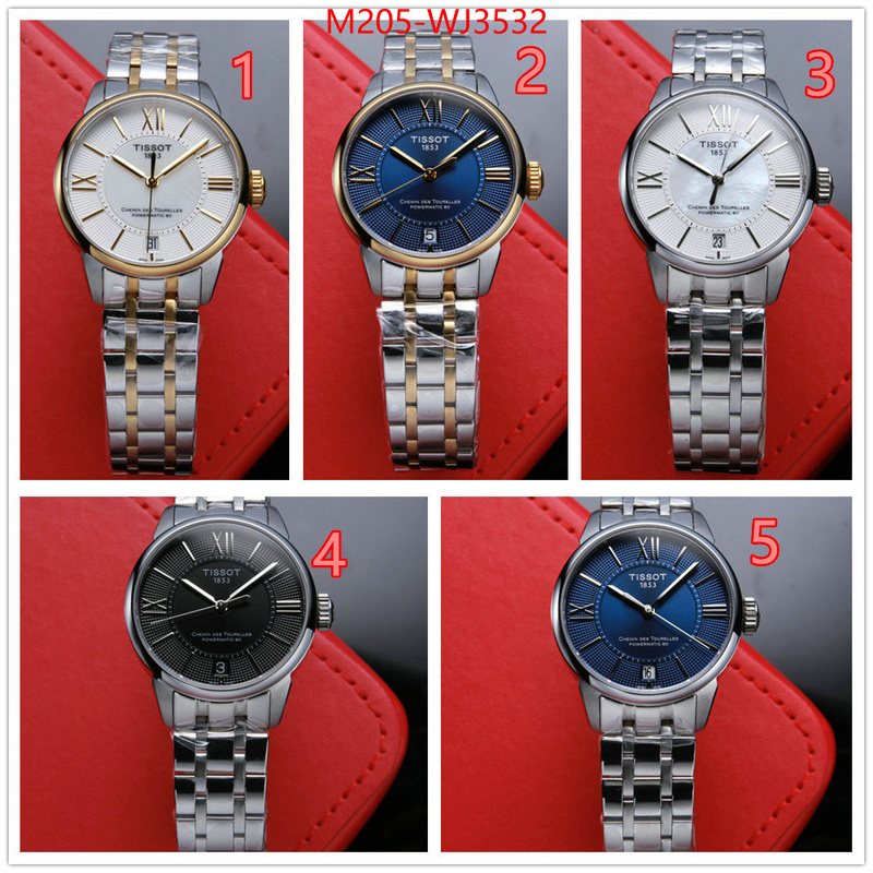 Watch(TOP)-Tissot customize best quality replica ID: WJ3532 $: 205USD
