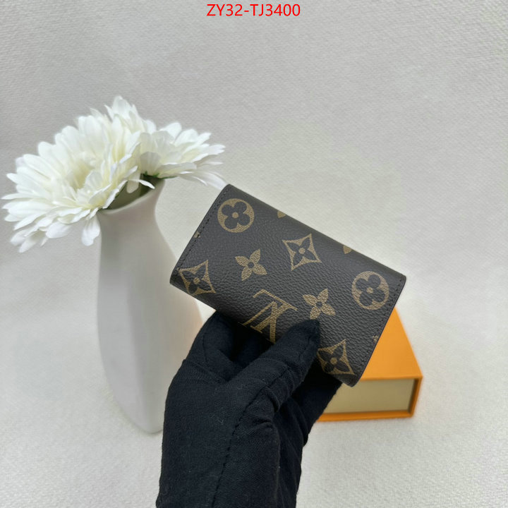 LV Bags(4A)-Wallet what ID: TJ3400 $: 32USD,