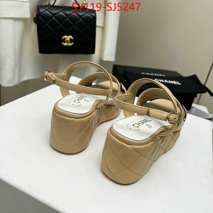 Women Shoes-Chanel what are the best replica ID: SJ5247 $: 119USD