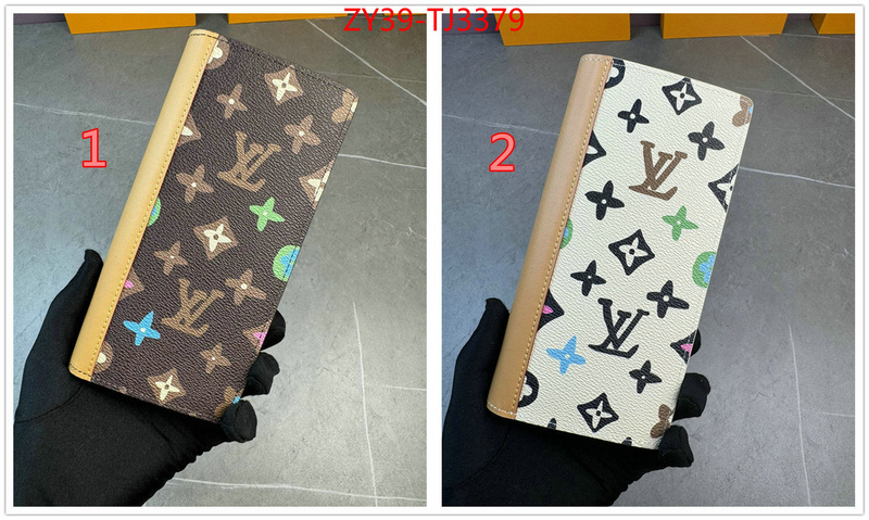 LV Bags(4A)-Wallet top fake designer ID: TJ3379 $: 39USD,