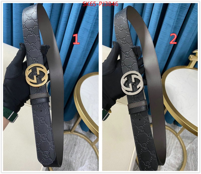 Belts-Gucci fake high quality ID: PJ3846 $: 65USD